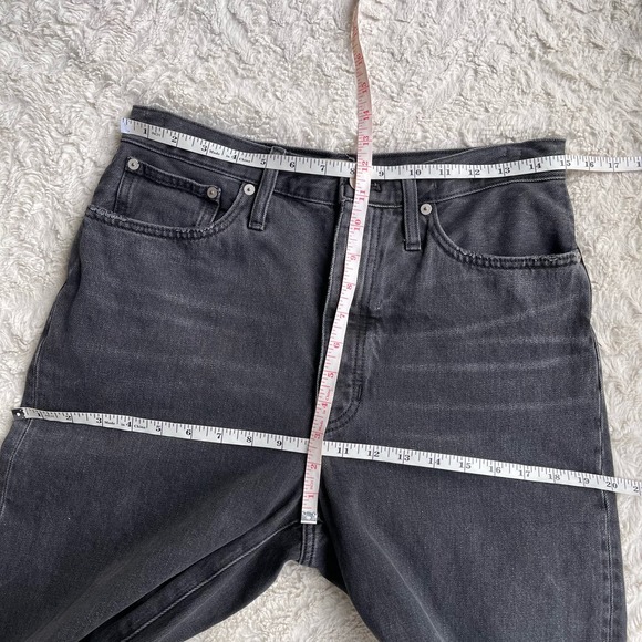 SOLD Madewell balloon leg jeans washed black noll wash MD690 28 - Picture 5 of 15